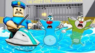 Roblox Water Barry's Prison Run With Oggy And Jack