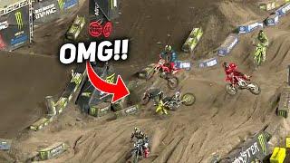 Biggest Crashes of the 2025 Supercross Season