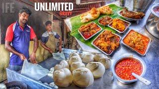 Madurai Most Famous Bun Paratha & Chicken Curry Only Rs.100/- | Unlimited Gravy | Street Food India