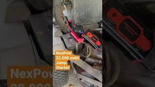 DEAD BATTERY - NexPow 22,000 mAh Jump Starter for the Win!