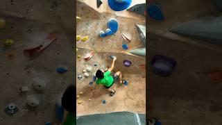 Hardest V3 ever! #bouldering #climbing #rockclimbing #sportclimbing #climber #indoorclimbing #shorts