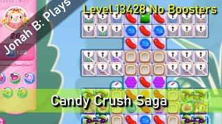 Candy Crush Saga Level 13428 No Boosters