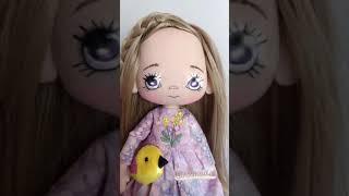 Кукла с вышитым лицом #shorts