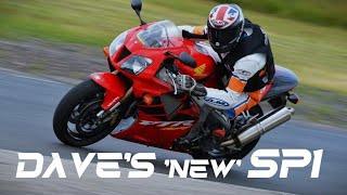 Dave's 'new' SP1. Test riding the Homologation special RC51 HRC World Superbike. Road ride and setup