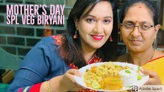 How to make veg biryani।vegetable biryani। mother's day spl। mother's day recipe।Uma reddy's vlog।