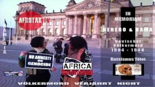 Herero Nama Genocide Bundestag Proteste Adetoun Küppers-Adebisi AFROTAK TV cyberNomads 2014