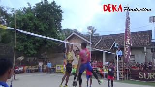 Smesh Topeng Menggelegar Andalas BW vs SP4B | Deka VollyBall Lampung