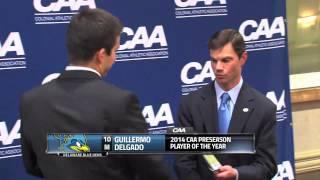2014 Men's Soccer #CAASports Preseason Player of the Year -- Guillermo Delgado, Delaware