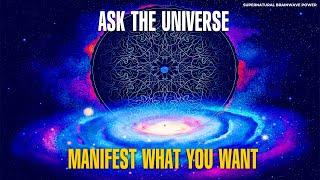 Ask The Universe  Miracle Tone 528Hz Music  Manifest What You Want l Calm Sleep Meditation Music