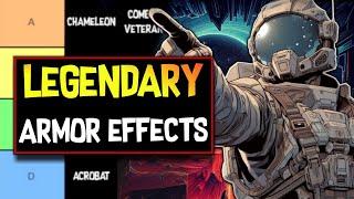 Starfield Legendary Armor Effects Tier List
