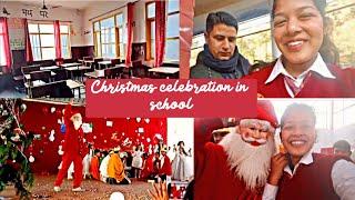 Christmas celebration in school || Last day of 2021in school .(@shreyachauhan9218 )