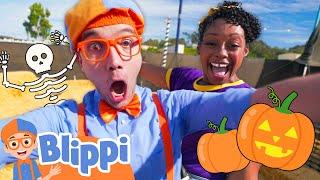 Blippi & Meekah’s Halloween Playdate | BEST OF BLIPPI TOYS | Educational Videos for Kids