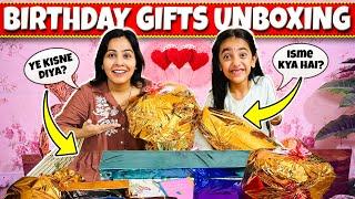 My 9th Birthday Gifts UNBOXING| Opening Birthday Gifts |