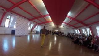 Capoeira show in Dr Loder Pavetskaya