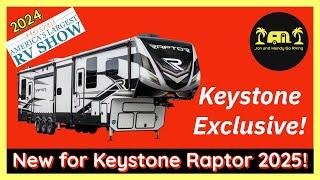 What's New for Keystone Raptor Toy Haulers in 2025!