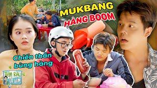 Lạ Đời MUKBANG Xúc Xích "KHỔNG LỒ", Shipper Gặp Ngay CAO THỦ Bùng Hàng | Tloo Tiệm Rau Lạ Lắm #trll