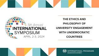 The Ethics and Philosophy of University Engagement With Undemocratic Countries