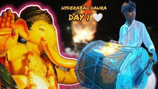 DAY 1 (Hyderabad daura) BRAMHASTRA DHOL TASHA PATHAK / @vinitamte397 @AmanDahigaonkar#subscribe