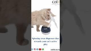 Catit Pixi Spinner - Perfect entertaining product #catit india #catvideos  #catlovers #catparents