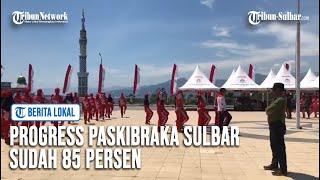 Memasuki H 2 Pengibaran Bendera Merah Putih, Progress Paskibraka Sulbar Sudah 85 Persen