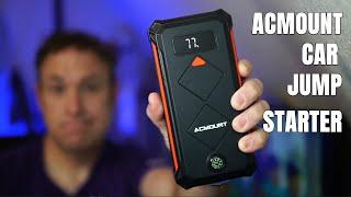 Acmount Car Jump Starter Review - Every car needs one of these!