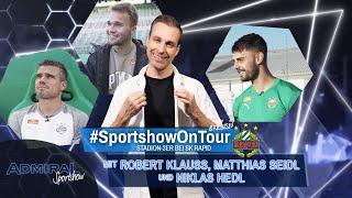 Des sind die Straßenkicker, OIDA! ️ | Sportshow on Tour bei SK Rapid 🟢️