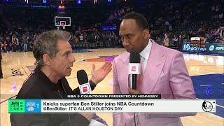 Ben Stiller gives Stephen A. confidence about the Knicks winning in 6 | NBA Countdown