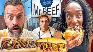 Brits Try Italian Beef Dip Sandwich in Chicago