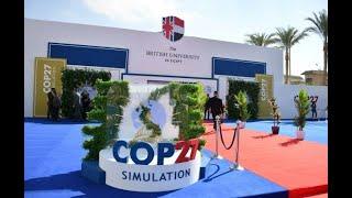 The British University in Egypt - COP27 Simulation Documentary