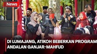 Disambut Hangat Ibu-ibu Lumajang, Siti Atikoh Kampanyekan Program Andalan Ganjar-Mahfud