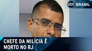 Chefe da maior milícia do Rio de Janeiro é assassinado pela polícia | SBT Brasil (07/06/24)