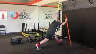Matthew Ibrahim | PVC Slider 1-Leg Hamstring Reverse Glide