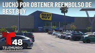 Canceló una compra y luchó para que Best Buy le reembolsara su dinero