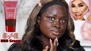 Dark Skin Woman Tries One Size Beauty Blur Balm …This Size Needs An Alteration !