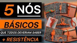 Cinco (5) NÓS BÁSICOS que VOCÊ PRECISA saber executar para a vida