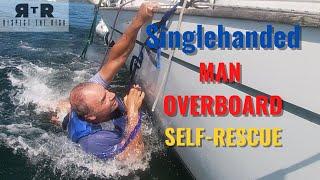 SINGLEHANDED MAN OVERBOARD: SELF RESCUE