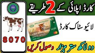 Livestock Card Punjab || How to Apply for Chief Minister Punjab Livestock Card #8070 #maryamnawaz