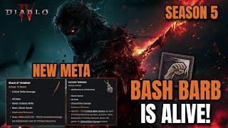 BASH BARB IS ALIVE IN SEASON 5 - NEW META BUILD Diablo 4