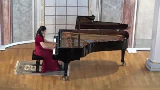 Lauren Zhang (14 yrs) at 15th Ettlingen international piano competition (First prize)