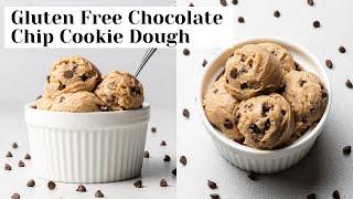 Gluten Free Edible Cookie Dough (5 Minute Recipe!)