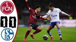 Nurnberg vs Shalkhe04 1-1 | All goals & highlights - Bundesliga