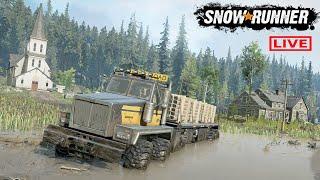 SnowRunner New Phase 3 | Wisconsin Black Badger Lake Gameplay