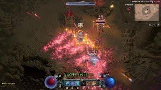 Diablo 4 Season4️⃣Sorcerer PvP️Tyrael's Might Fire Bolt Sorcerer vs Immortal Sorcerer