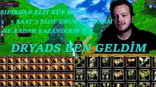 SIFIRDAN DRYADS ELİT KÜP MAGE SERİSİ 5 SAAT 3 SLOT URUK HAİ NE KAZANDIRI ? KNİGHT ONLİNE BÖLÜM 1