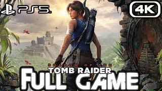 SHADOW OF THE TOMB RAIDER (PS5) Gameplay Walkthrough FULL GAME (4K 60FPS) No Commentary