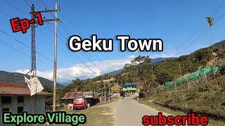 Way to Geku Town #explore #village upper Siang Arunachal Pradesh