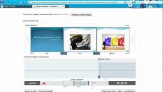 Making slidecasts with Slideshare