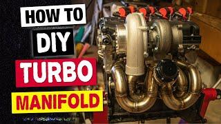 How to Make a DIY Turbo Manifold Pt 2 | Step by Step | Simple Tools | Chevy Cruze 1.8L Turbo Project