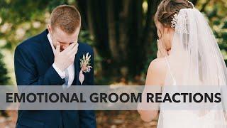 BEST Groom Reactions! You'll CRY Watching These Emotional Grooms See Their Brides