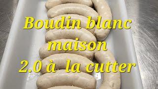 Boudin blanc maison à  la cutter